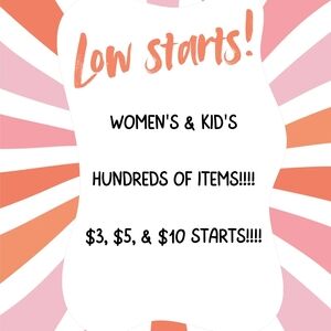Part 4 Women's & Kid's Clothing Sale